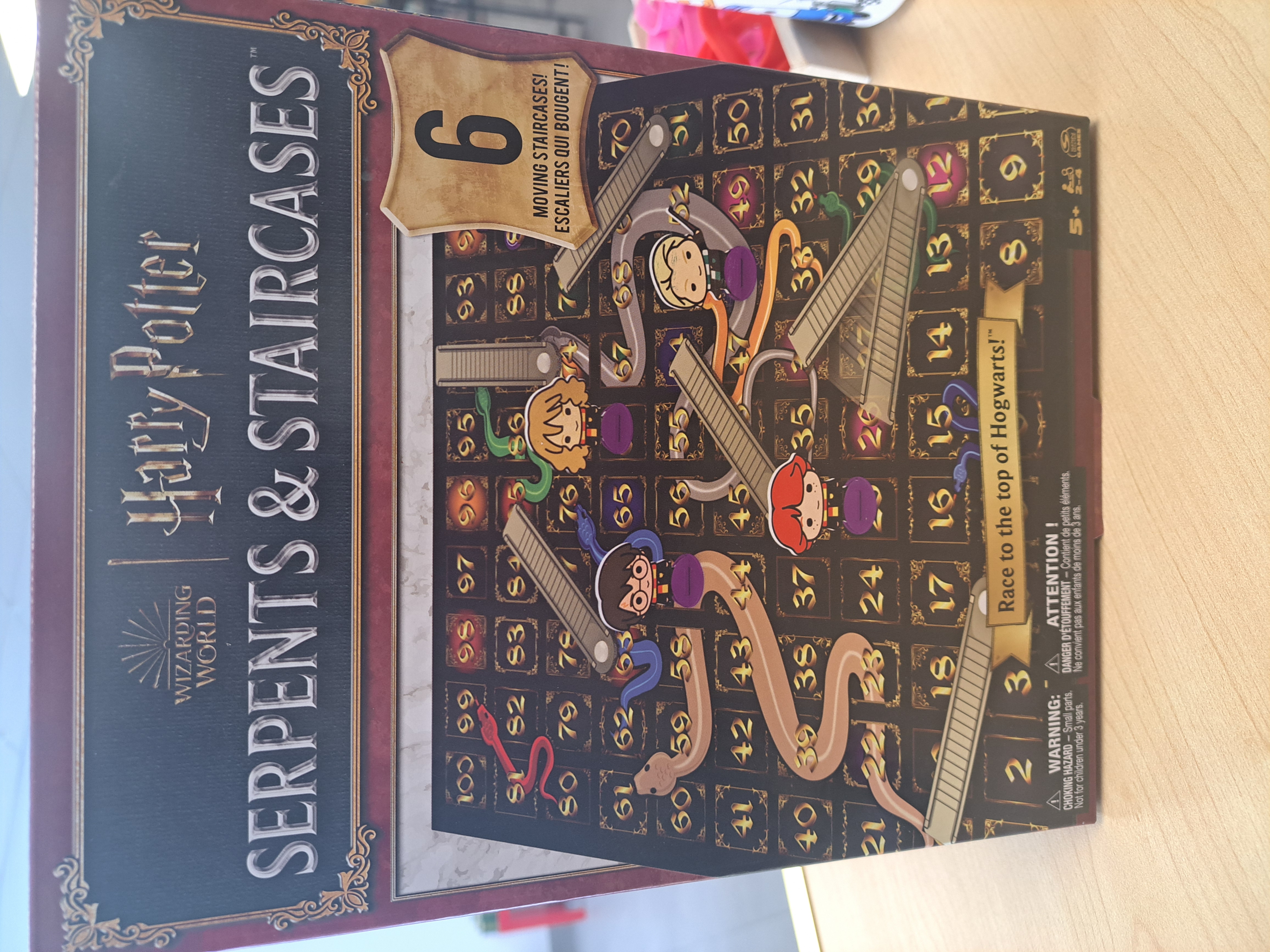 Jeu Harry Potter Serpents et échelles